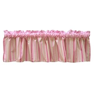 Bedtime Originals Hello Kitty and Puppy Window Valance - Pink
