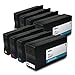 Printronic Remanufactured HP 950xl CN045AN HP 951xl CN046AN CN047AN CN048AN 2 Black 2 Cyan 2 Magenta 2 Yellow for OfficeJet Pro 251dw OfficeJet Pro 276dw OfficeJetPro 8100 OfficeJetPro 8600 OfficeJet Pro 8600 Plus OfficeJet Pro 8600 Premium Ink Cartridges for Inkjet Printers (8 Pack)
