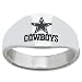 Sterling Silver Dallas Cowboys Logo Enamel Ring NEW Sterling Silver Dallas Cowboys Logo Enamel Ring NEW
