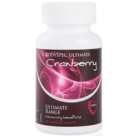 BodySpec Cranberry Capsules 60 x 6,250 mg (250 mg of 25:1 extract)