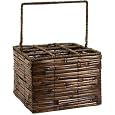 Imax Laurette Woven Wine 9 Bottle Holder