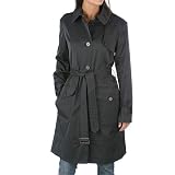 DKNY - DKNY Cotton Nylon Front Button Trench Coat