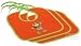 Sigikid 48655 - L&auml;tzchen-Set Flip Flap Frog, Baby Universe