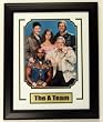 The A-Team Cast 8x10 Framed w/Plate