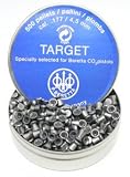 Beretta Target .177 Cal, 8.2 Grains, Wadcutter, 500/Tin