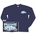 Adirondack Frostbite Hockey Dual Logo Long Sleeve T-Shirt - Navy