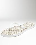 41sH56k77SL. SL160  bebe Foil Print Flip Flop