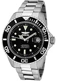 Invicta Men's 0420 Pro Diver Automatic Black Dial Titanium Watch