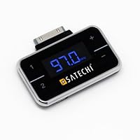 Satechi Wireless FM transmitter with LCD Display for AT&T and Verizon iPhone 4S, 4, 3GS, 3G, iPod Touch G1,G2,G3,G4, iPod Classic, iPod Nano G3, G4, G5