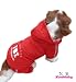 LOVABLEDOG レインコート 犬用 レッド (5号)