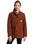 Carhartt Women's Sandstone Arctic Quilt Lined Traditional Coat, Brown, Small