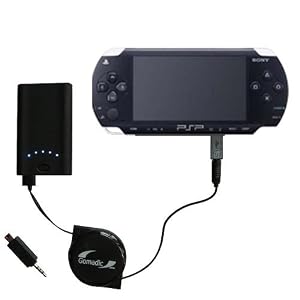 High Capacity Rechargeable Pocket Charger for the Sony PSP-1001 Playstation Portable with... by Gomadic for the PSP-1001 Playstation Portable
