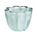 Recycled Glass Votives - White (Set Of 6)
