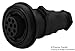 "Bulgin Components, PLC PX0729/S Cable Connector, In-Line; 9; Socket; 6 to 8 mm Dia; In-Line Flex; Crimp; 5 A"