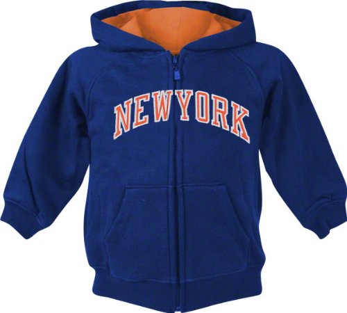 NBA Toddler New York Knicks Full Zip Hoodie - R24C8Gkn (Blue, 3T)