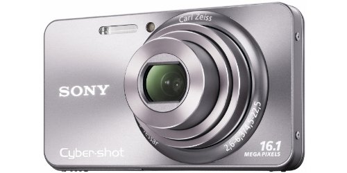 Sony DSCW570 Cyber-shot Digital Still Camera - Silver  16.1MP 