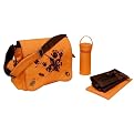 Kalencom Sam's Messenger Diaper Bag - Orange