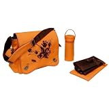 Kalencom Sam's Messenger Diaper Bag - Orange