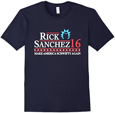 Men's Make America Sch wifty Again T-Shirt Large Navy