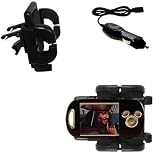 Disney Mix Stick DS17033 Car Vent Holder with Car Charger - Uses Gomadic TipExchange
