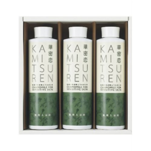 華密恋(カミツレン) 薬用入浴剤400ml 3本セット