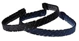 L. Erickson USA Italian Velvet 1/2 Ultra Comfort Headband - Cobblestone