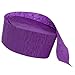 Purple Crepe Paper Streamers 2 Rolls 145 ft Total - Made in USA! by DENNECREPE