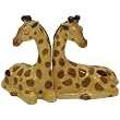 93929 Westland Giftware Mwah Magnetic Giraffes Salt and Pepper Shaker Set, 3-1/2-Inch