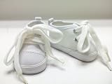 White Canvas Sneakers. Fit Dolls Such as American Girl® and Bitty Baby®