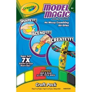 Crayola Model Magic Craft Pack 6 Per Package - Assorted Colors