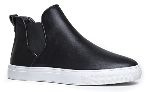 Slip On Sneaker bootie - Mid high Top Casual Fashion Sneaker