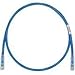 30FT CAT6 CBL UTP 28AWG CM LSZH BLUE