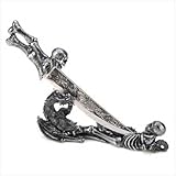 Dragon Grim Reaper Skull Mythical Steel Blade Dagger
