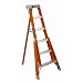 Louisville Ladder FT1012 300-Pound Duty Rating Fiberglass Tripod Ladder, 12-Foot