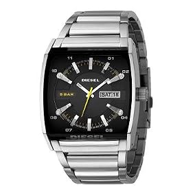 Diesel #DZ1252 Men's Analog Day/Date Black Dial Quartz Watch