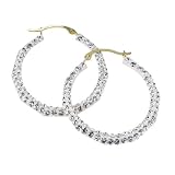 Evoke-Gold'n'Ice - 269310025L - Cr�ole Femme - Or Jaune 375/1000par Evoke