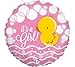 IT'S A GIRL RUBBER DUCKY BABY SHOWER Balloons Decorations Supplies Duck