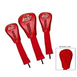 Louisville Cardinals 3 Pack Sock Golf Club Headcovers - Golf