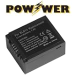 SterlingTek's POWWER Panasonic Lumix G1 ID secured battery 1850 mAH