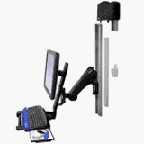 Ergotron HD Combo Arm with Medium Cpu Holder - Mounting Component ( Articulating