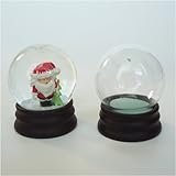 スノードーム自作キット ガラス製 Mサイズ