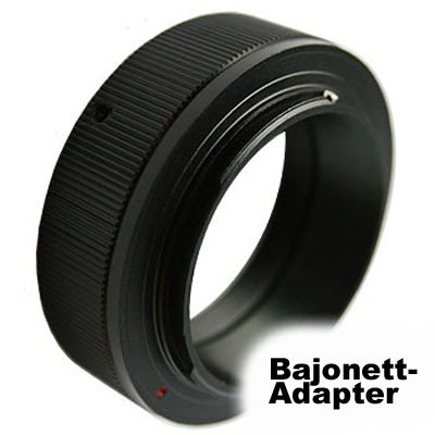 Adapter T2 Bajonett Objektiv an