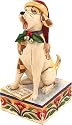 Jim Shore Heartwood Creek Singing Dog Figurine, 5-3/4-Inch