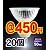 20個　ダイクロハロゲン電球/ハロゲンランプ　12V50W型（省エネタイプ）JR12V35W-EZ10
