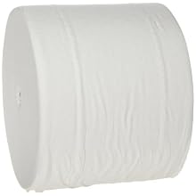 Angel Soft ps 193-71 Compact 4.05" Length, 3.85" Width, 4.75" Roll Diameter Coreless 2-Ply Premium Bathroom Tissue (Roll of 36)