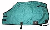 420 Denier Horse Stable Sheet Open Front Turquoise Blue
