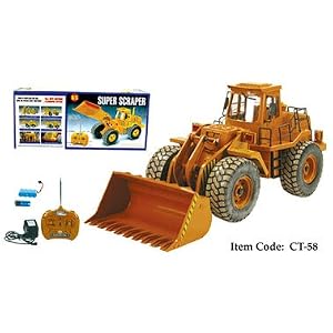 Radio Controlled Construction Scraper Truck (Scale: 1:8) by E-Toysworld