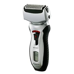 Panasonic ES-RT51-S 3-Blade Nanotech Wet/dry Rechargeable Shaver, Silver