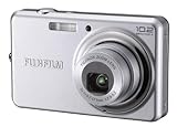 Fujifilm Finepix J27 Digitalkamera (10 Megapixel, 3-fach opt. Zoom, 6,9 cm (2,7 Zoll) Display) Silber