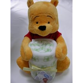 Disney Baby Blanket & Plush-Pooh